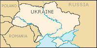 Map of the Ukraine